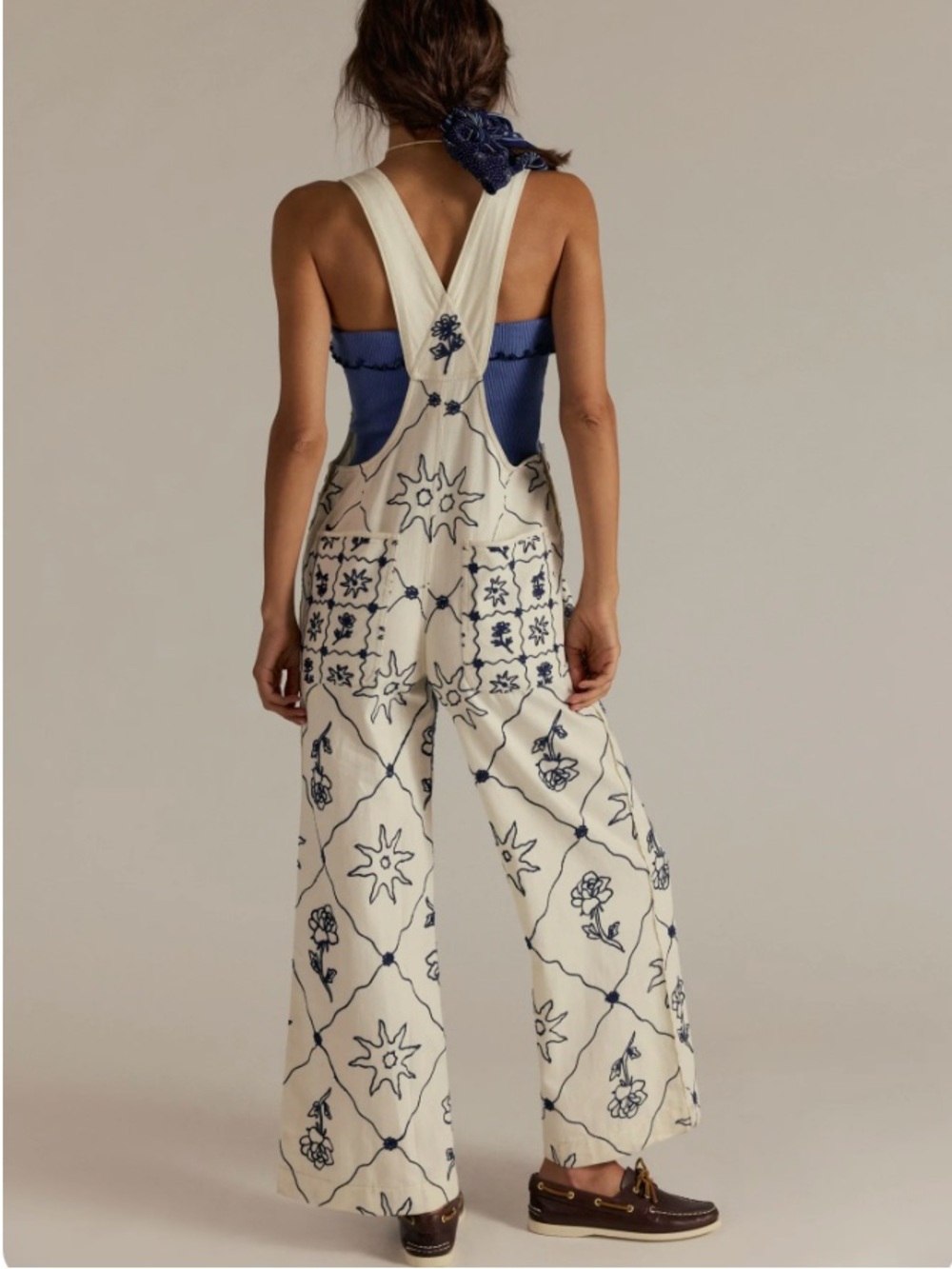 FREE PEOPLE  Rising Sun Overall Size Small - Picture 2 of 3